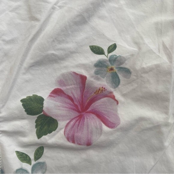 Hartford men’s swim trunk board shorts size XXL white Hawaiian print lined - Picture 6 of 7